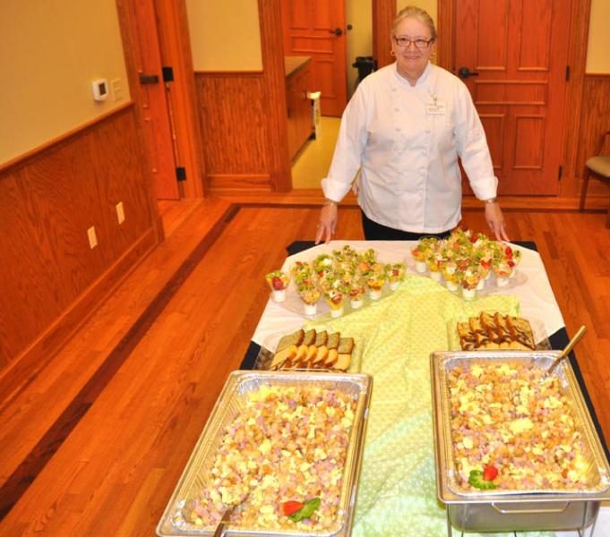 Historical dining and food activity at Richland Manor