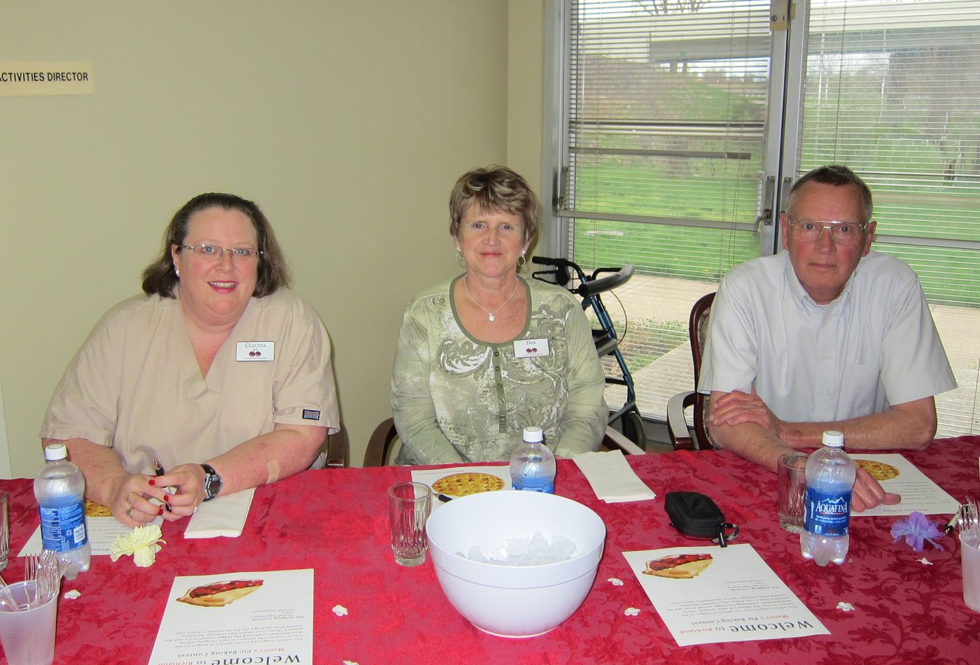 Historical indoor activity and event at Richland Manor